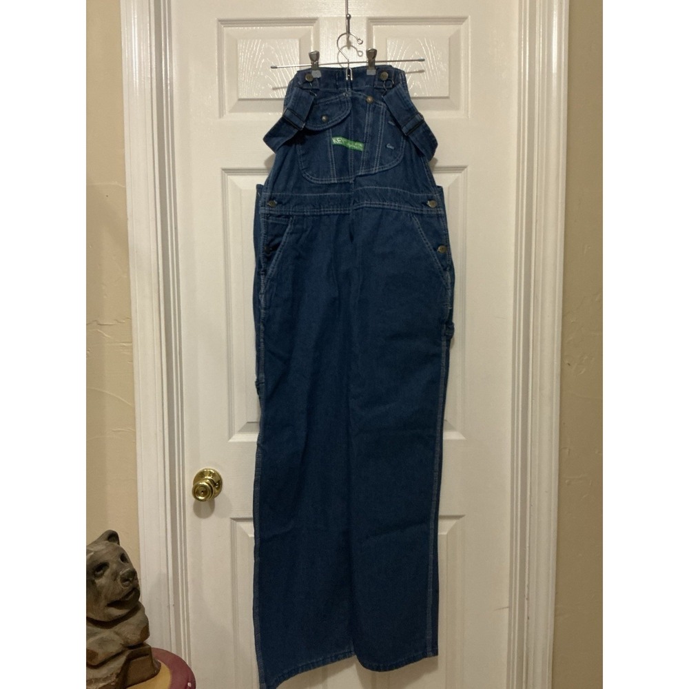 Key Imperial Work Farm Ranch Trucker Bib Overalls Mens 40x29 New With Tag